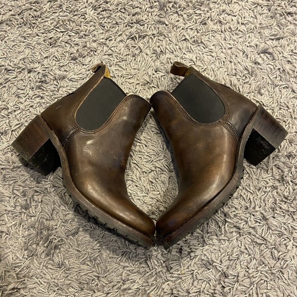 Frye Brown Ankle Boots - Picture 12 of 16